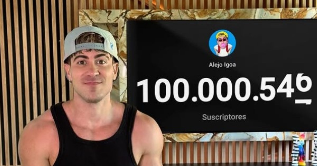 Se convirtió en el primer creador de contenido de habla hispana en llegar a esa cifra en la plataforma, un logro que hasta ahora estaba reservado a youtubers de habla inglesa.